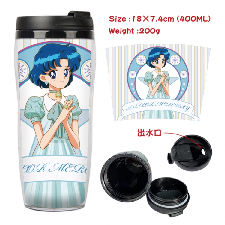 sailormoon Anime Starbucks leak proof and insulated cup 18X7.4CM 400ML