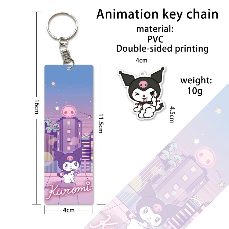 sanrio PVC Keychain Bag Pendant Ornaments OPP Package price for 10 pcs  YS141
