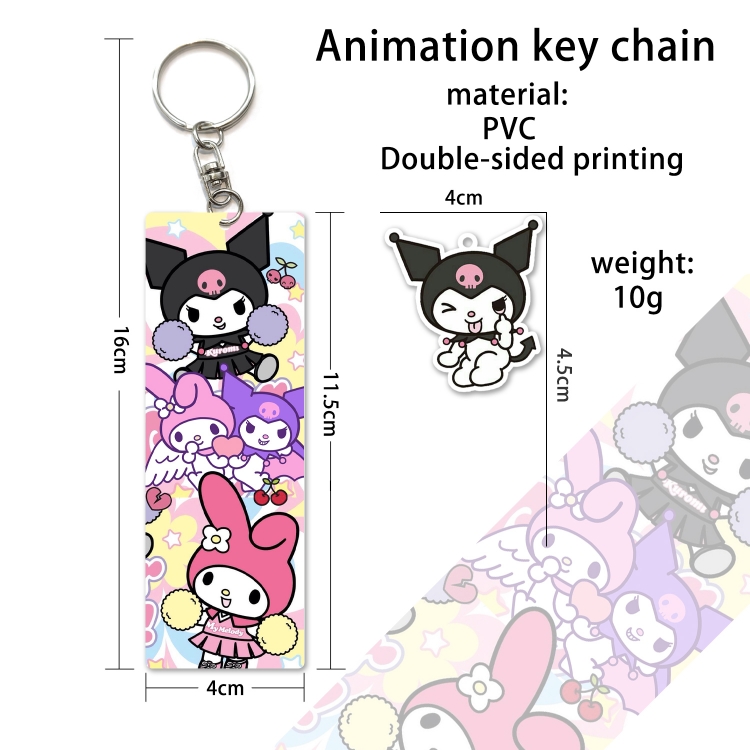 sanrio PVC Keychain Bag Pendant Ornaments OPP Package price for 10 pcs YS140