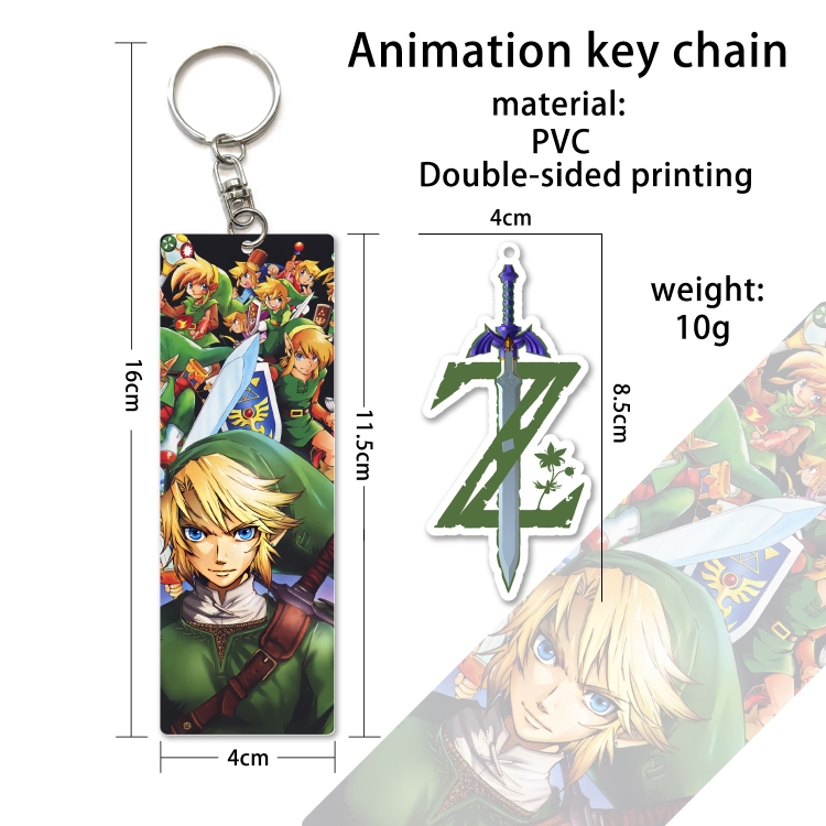 The Legend of Zelda PVC Keychain Bag Pendant Ornaments OPP Package price for 10 pcs YS113