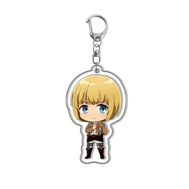 Shingeki no Kyojin Anime Acrylic Keychain Charm price for 5 pcs 1125Y