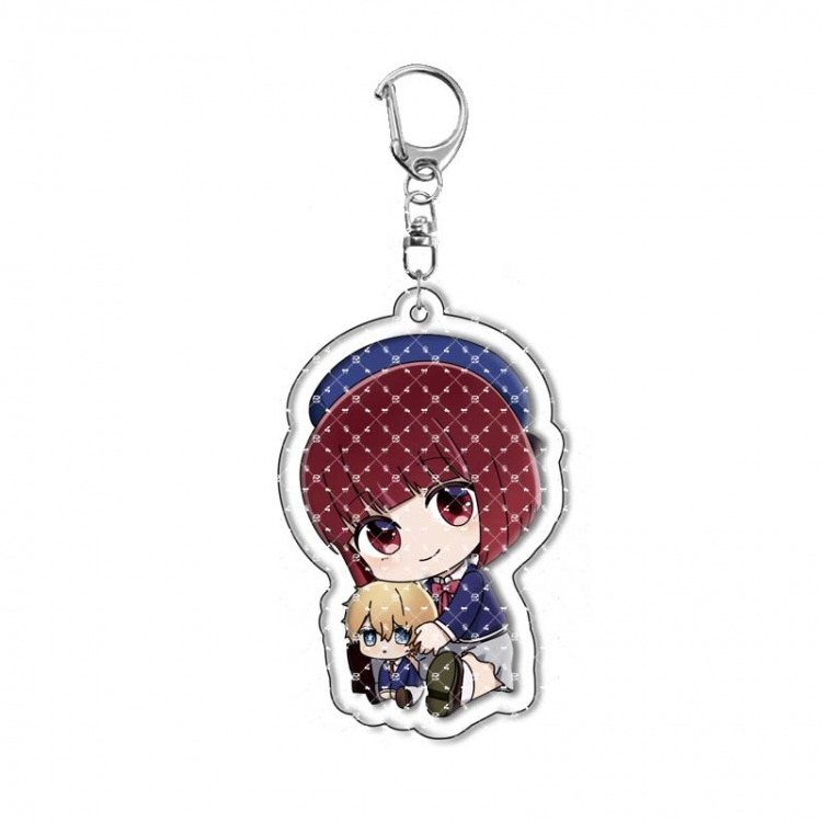 I pushed the child Anime Acrylic Keychain Charm price for 5 pcs  1202Y