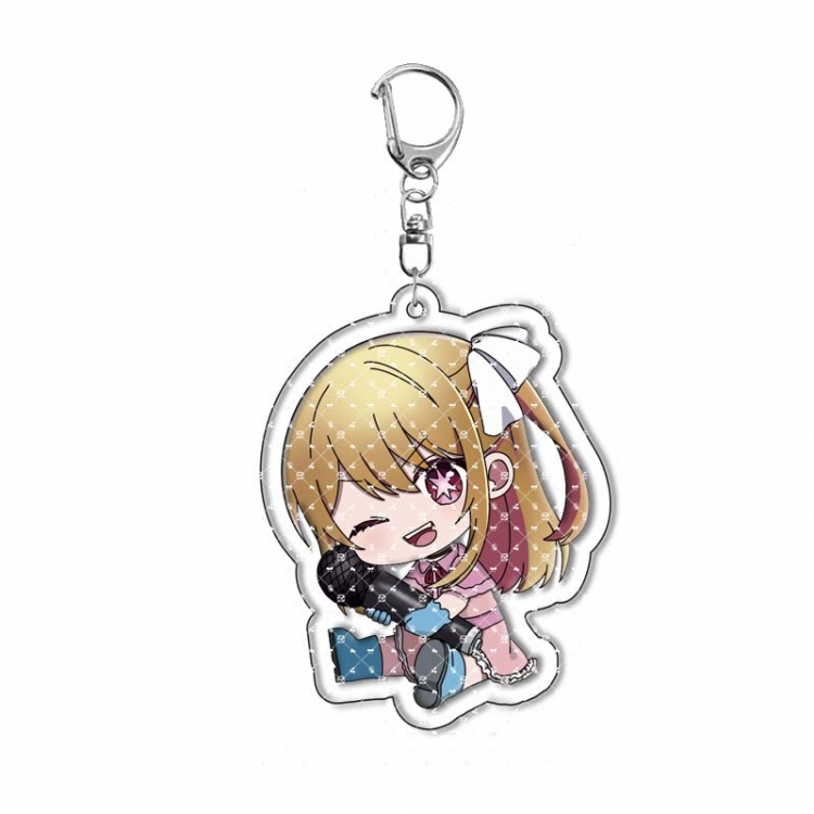 I pushed the child Anime Acrylic Keychain Charm price for 5 pcs 1196Y