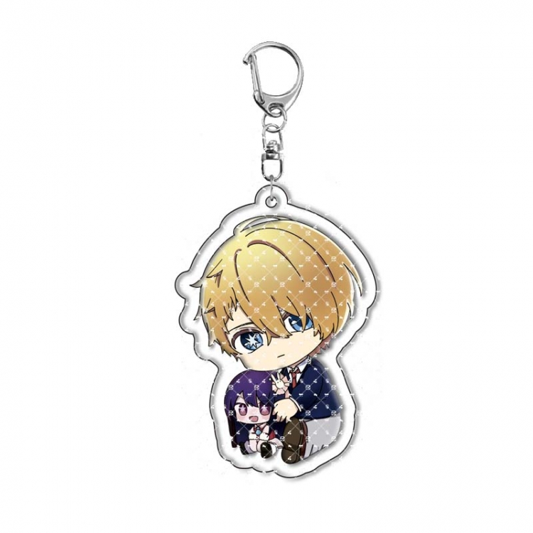 I pushed the child Anime Acrylic Keychain Charm price for 5 pcs 1197Y