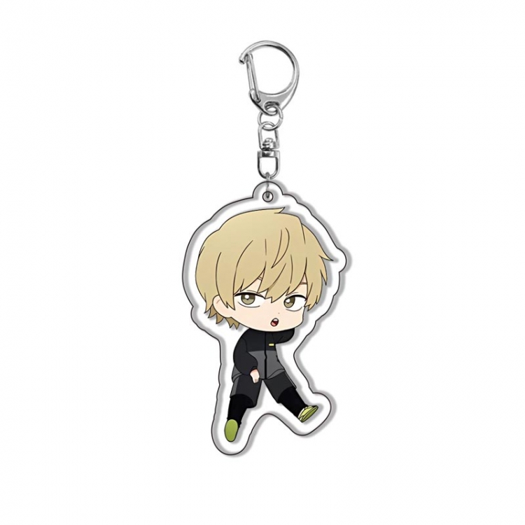 Cool and somewhat reckless boys Anime Acrylic Keychain Charm price for 5 pcs 1174Y