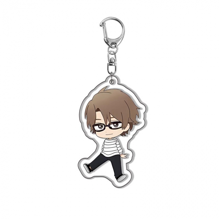 Cool and somewhat reckless boys Anime Acrylic Keychain Charm price for 5 pcs 1177Y