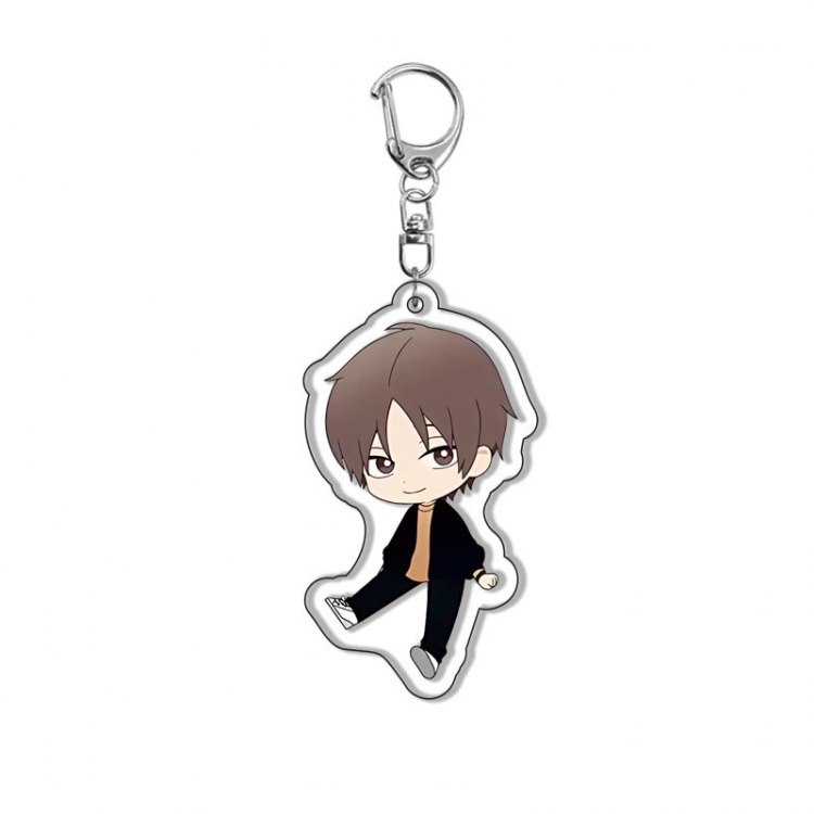 Cool and somewhat reckless boys Anime Acrylic Keychain Charm price for 5 pcs 1178Y