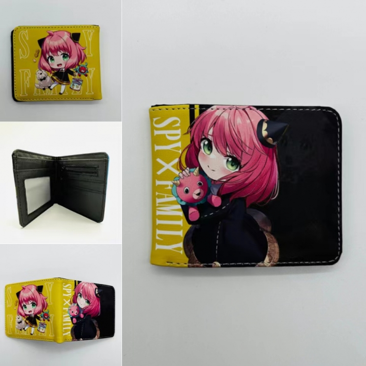 SPY×FAMILY  Full color  Two fold short card case wallet 11X9.5CM 2005