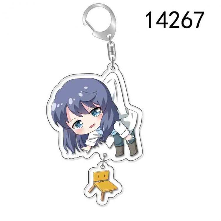 Tour of Bell and Bud Anime acrylic Pendant Key Chain price for 5 pcs 14267