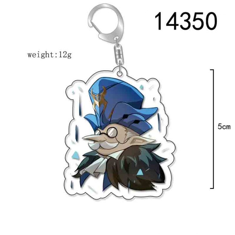 Genshin Impact Anime Acrylic Keychain Charm price for 5 pcs 14350