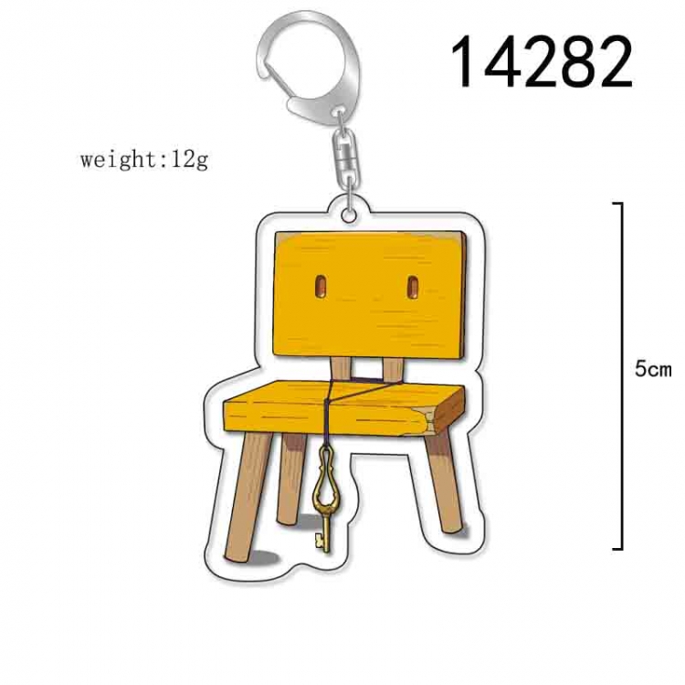 Tour of Bell and Bud Anime Acrylic Keychain Charm price for 5 pcs 14282