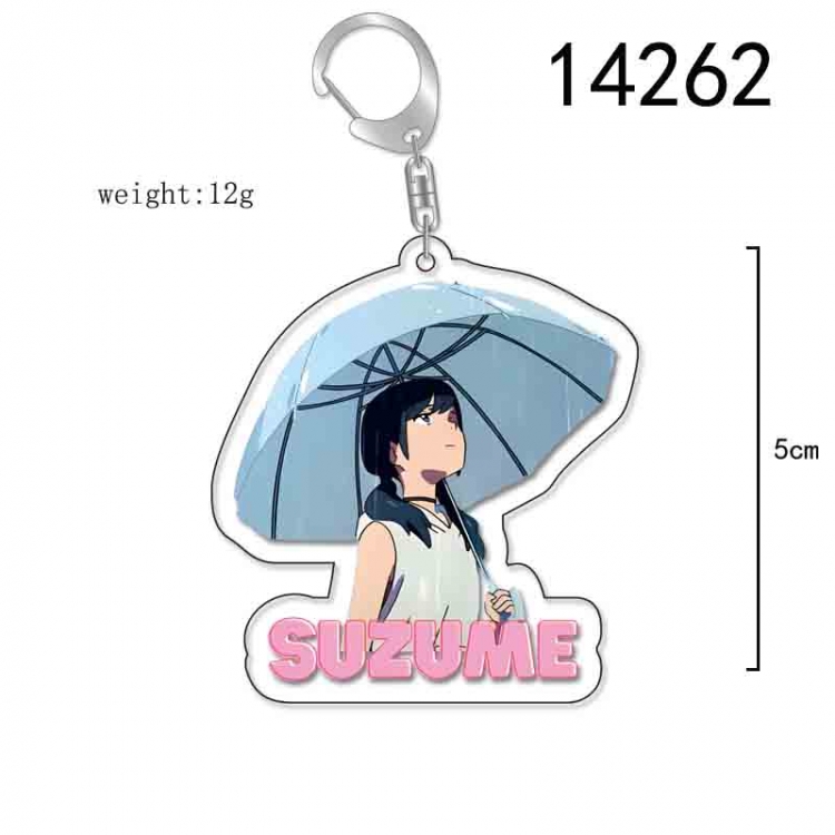 Tour of Bell and Bud Anime Acrylic Keychain Charm price for 5 pcs 14262