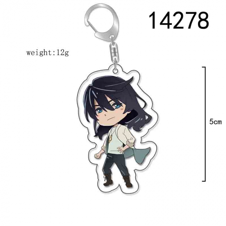 Tour of Bell and Bud Anime Acrylic Keychain Charm price for 5 pcs 14278