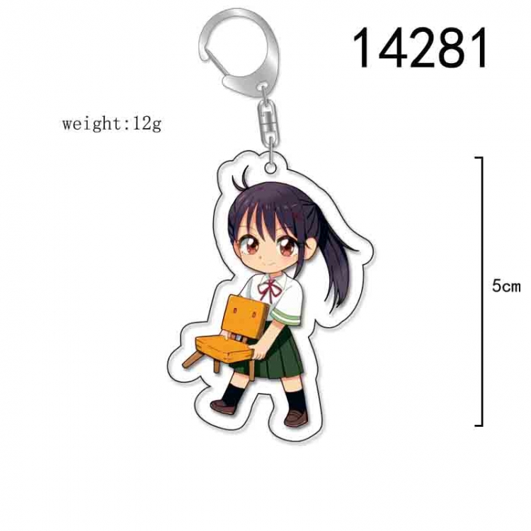 Tour of Bell and Bud Anime Acrylic Keychain Charm price for 5 pcs 14281