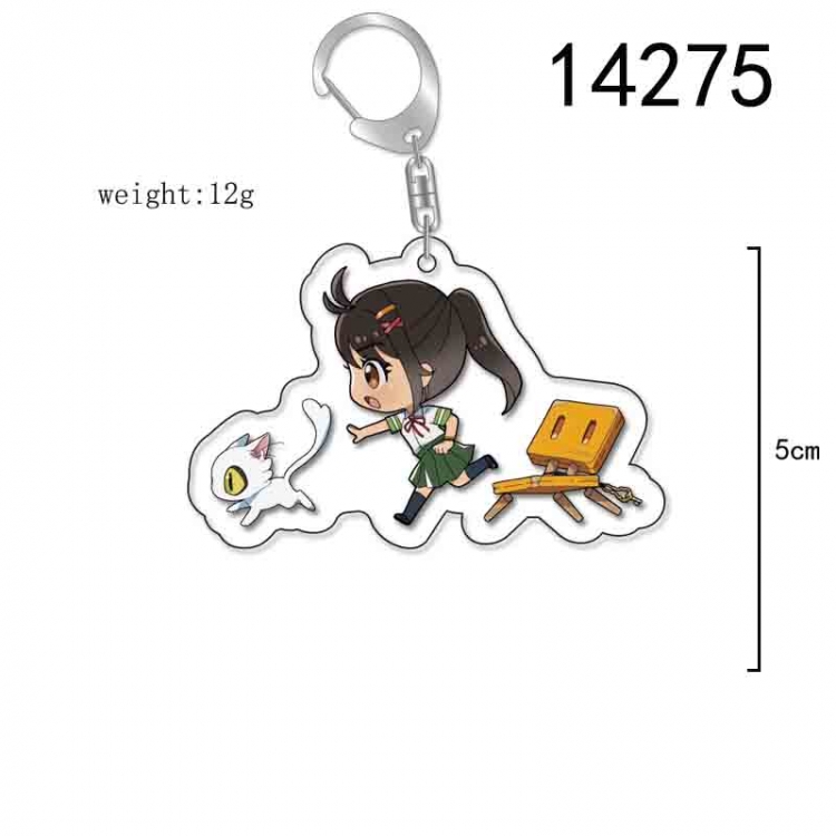 Tour of Bell and Bud Anime Acrylic Keychain Charm price for 5 pcs 14275