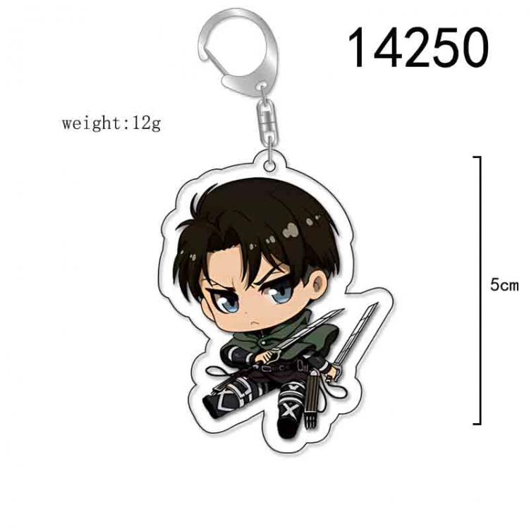 Shingeki no Kyojin  Anime Acrylic Keychain Charm price for 5 pcs 14250