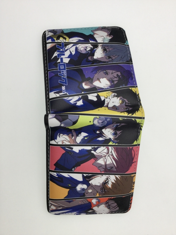 BLUE LOCK  Anime two fold  Short wallet 11X9.5CM B1496