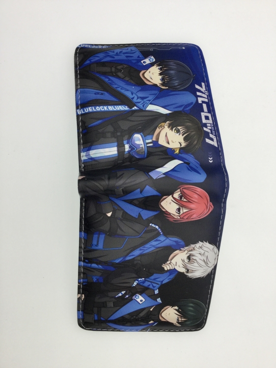 BLUE LOCK  Anime two fold  Short wallet 11X9.5CM B1494