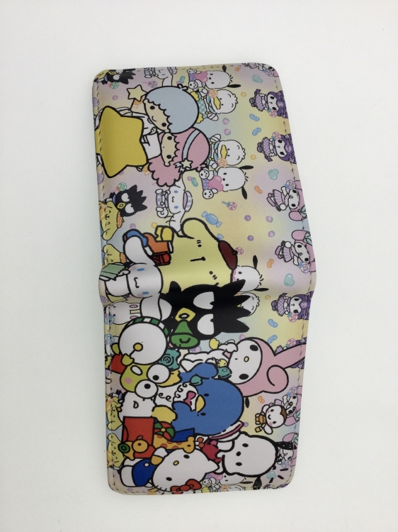 sanrio  Anime two fold  Short wallet 11X9.5CM B1514