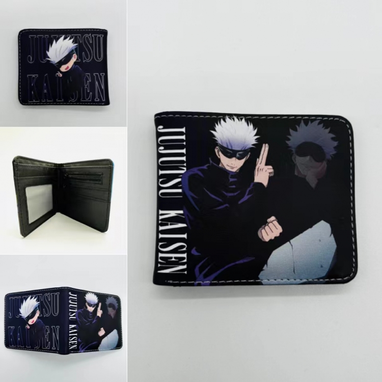 Jujutsu Kaisen Full color  Two fold short card case wallet 11X9.5CM