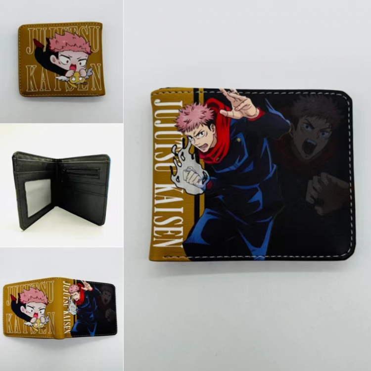 Jujutsu Kaisen Full color  Two fold short card case wallet 11X9.5CM 1433