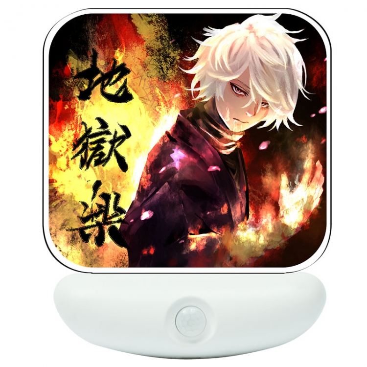 jigokuraku Cartoon charging induction night light box package 12X8cm