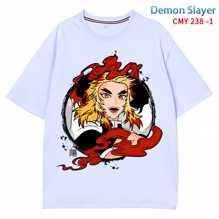 Demon Slayer Kimets Anime Surrounding New Pure Cotton T-shirt from S to 4XL CMY 238 1