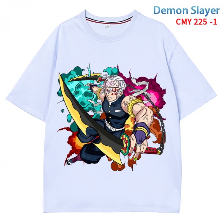 Demon Slayer Kimets Anime Surrounding New Pure Cotton T-shirt from S to 4XL  CMY 225 1