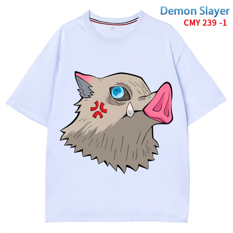 Demon Slayer Kimets Anime Surrounding New Pure Cotton T-shirt from S to 4XL CMY 239 1