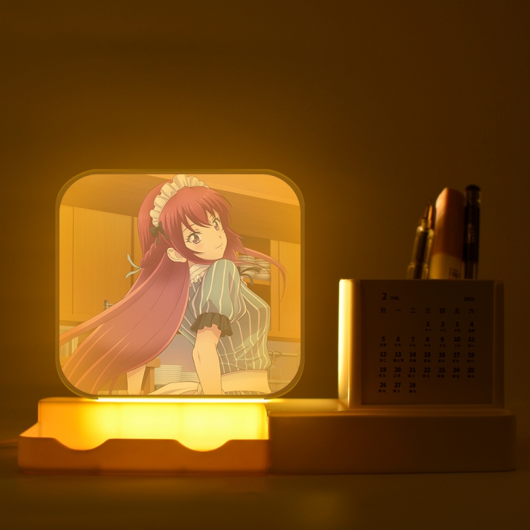 Megami no Café Terrace New acrylic pencil holder night light bracket