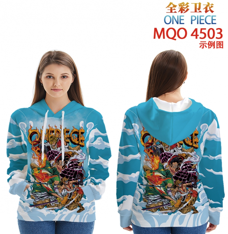 One Piece Long Sleeve Hooded Full Color Patch Pocket Sweatshirt from XXS to 4XL MQO-4503