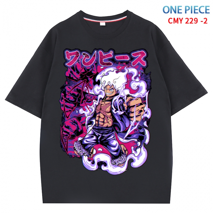 One Piece Anime Surrounding New Pure Cotton T-shirt from S to 4XL  CMY 229 2