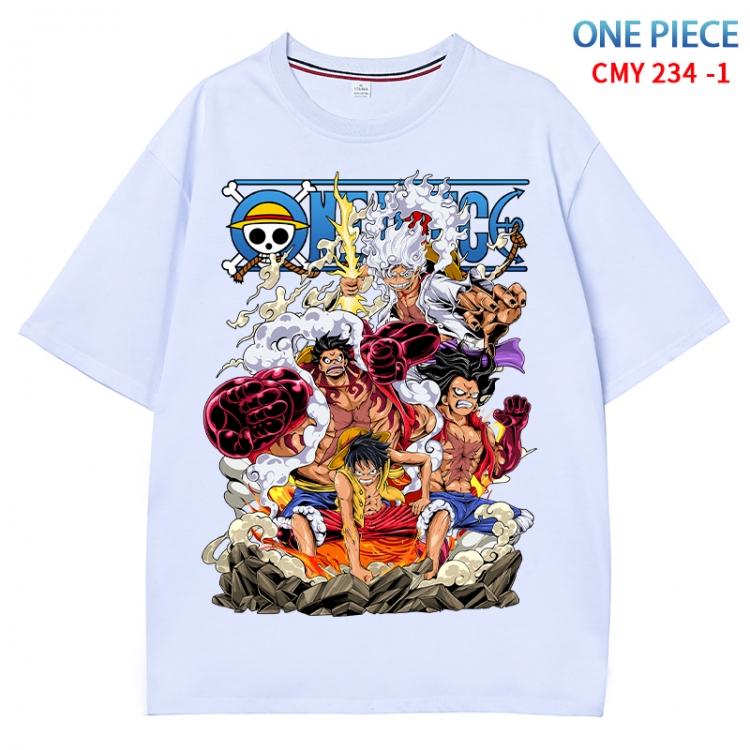 One Piece Anime Surrounding New Pure Cotton T-shirt from S to 4XL CMY 234 1