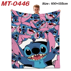 Stitch  Anime flannel blanket ...