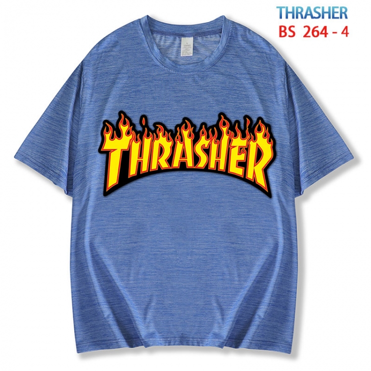 THRASHER  ice silk cotton loose and comfortable T-shirt from XS to 5XL BS 264 4