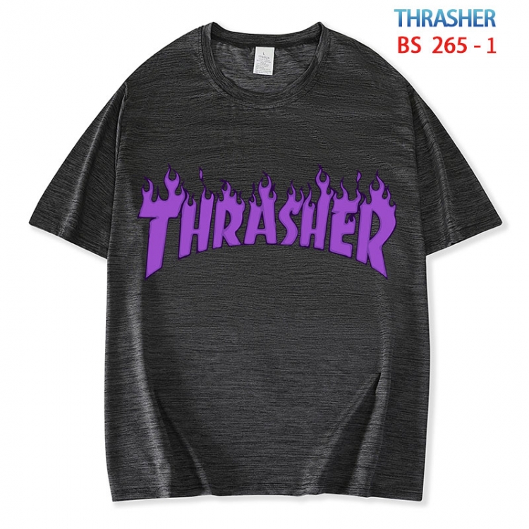 THRASHER  ice silk cotton loose and comfortable T-shirt from XS to 5XL  BS 265 1