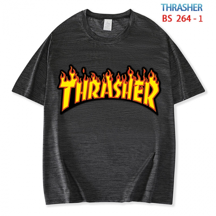 THRASHER  ice silk cotton loose and comfortable T-shirt from XS to 5XL  BS 264 1