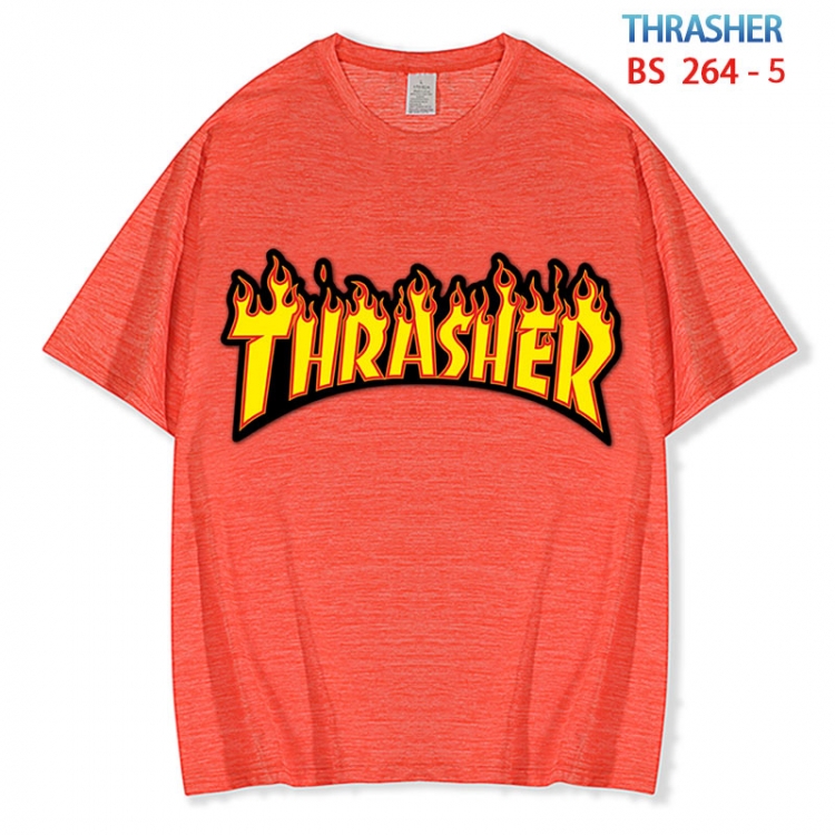 THRASHER  ice silk cotton loose and comfortable T-shirt from XS to 5XL BS 264 5