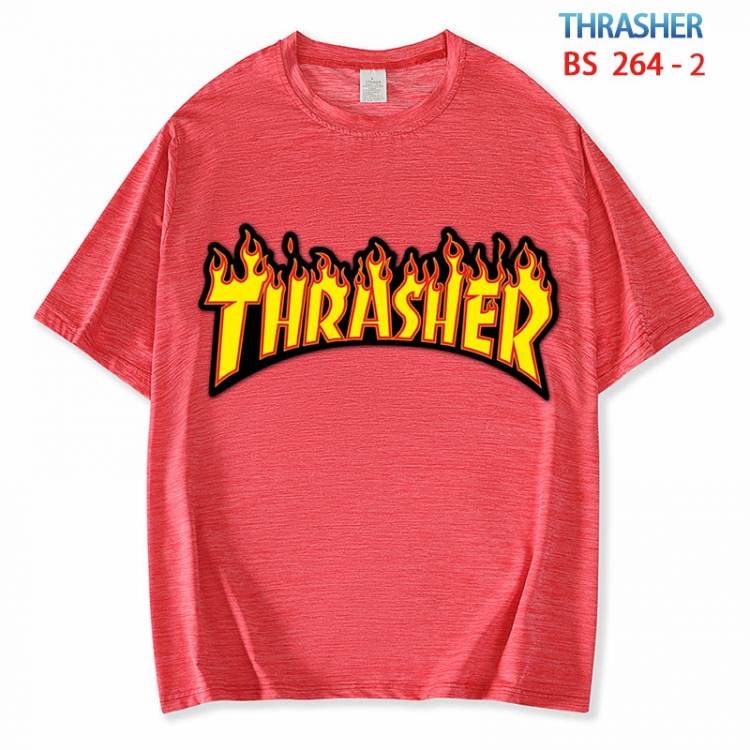 THRASHER  ice silk cotton loose and comfortable T-shirt from XS to 5XL BS 264 2