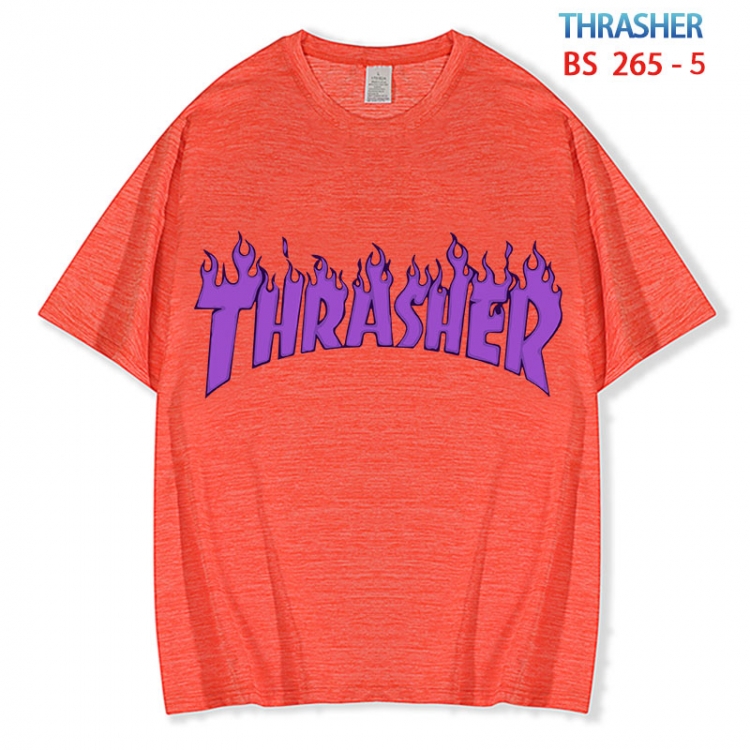 THRASHER  ice silk cotton loose and comfortable T-shirt from XS to 5XL BS 265 5
