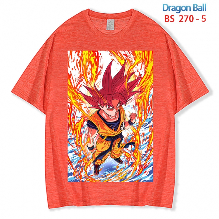 DRAGON BALL ice silk cotton loose and comfortable T-shirt from XS to 5XL BS 270 5