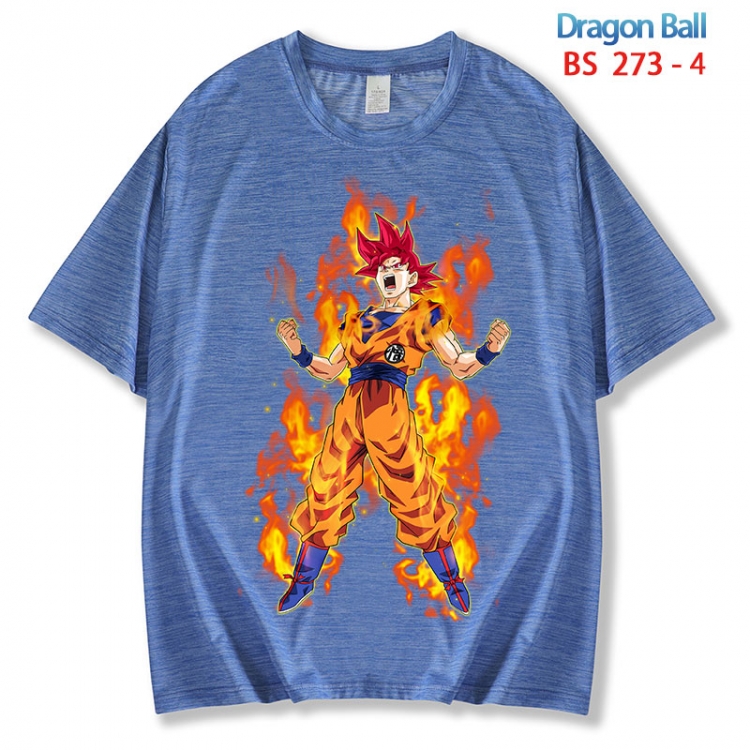 DRAGON BALL ice silk cotton loose and comfortable T-shirt from XS to 5XL BS 273 4