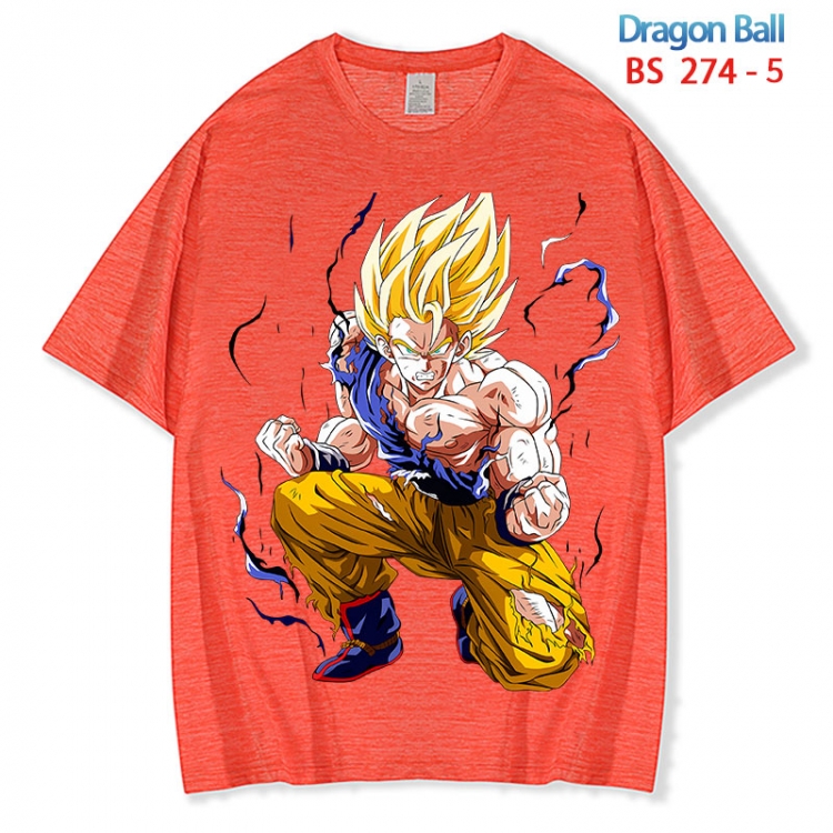 DRAGON BALL ice silk cotton loose and comfortable T-shirt from XS to 5XL BS 274 5