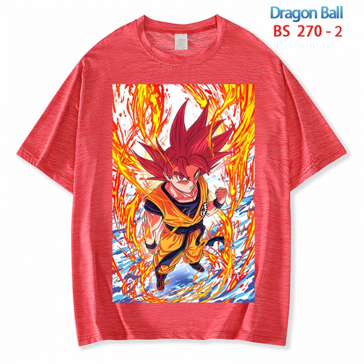 DRAGON BALL ice silk cotton loose and comfortable T-shirt from XS to 5XL BS 270 2