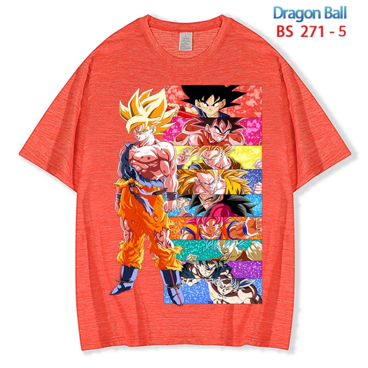 DRAGON BALL ice silk cotton loose and comfortable T-shirt from XS to 5XL BS 271 5