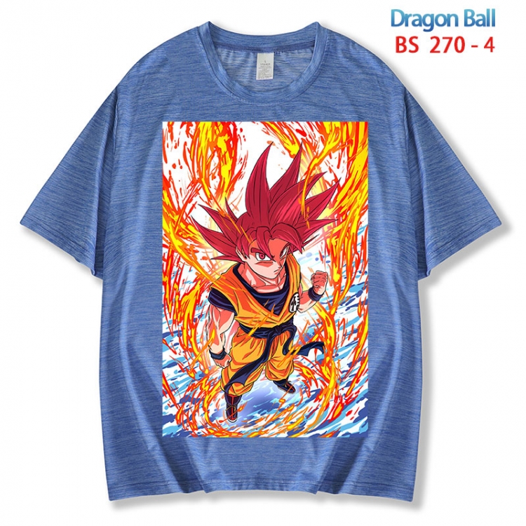 DRAGON BALL ice silk cotton loose and comfortable T-shirt from XS to 5XL BS 270 4