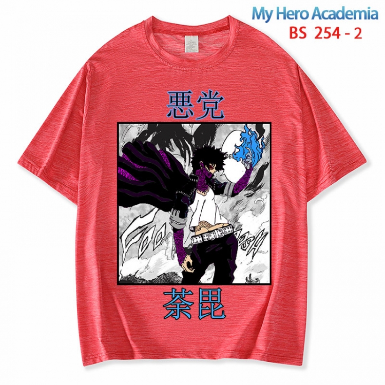 My Hero Academia ice silk cotton loose and comfortable T-shirt from XS to 5XL BS 254 2