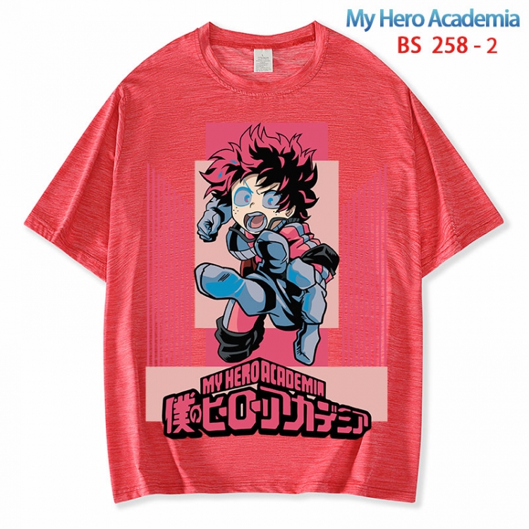 My Hero Academia ice silk cotton loose and comfortable T-shirt from XS to 5XL BS 258 2