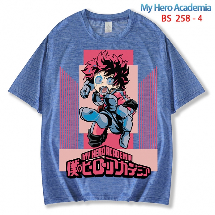 My Hero Academia ice silk cotton loose and comfortable T-shirt from XS to 5XL BS 258 4