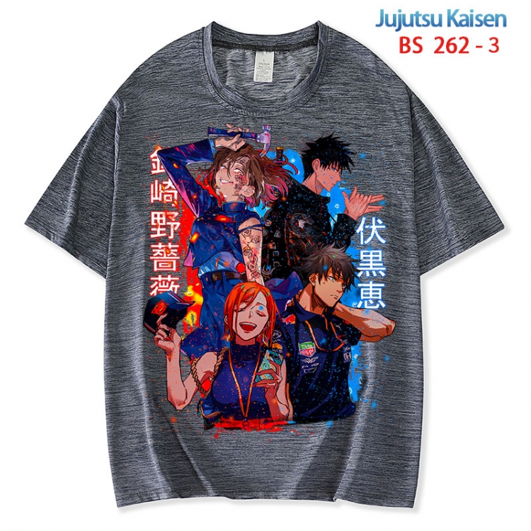 Jujutsu Kaisen ice silk cotton loose and comfortable T-shirt from XS to 5XL BS 262 3